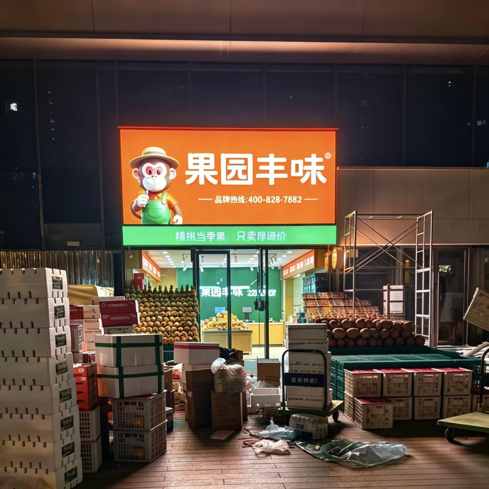 长沙15家连锁水果店案例